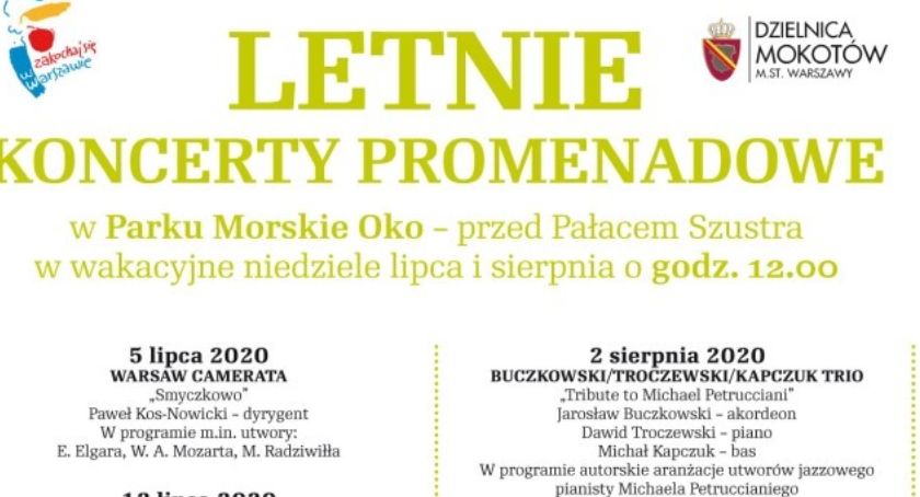 Mokotowskie letnie koncerty!
