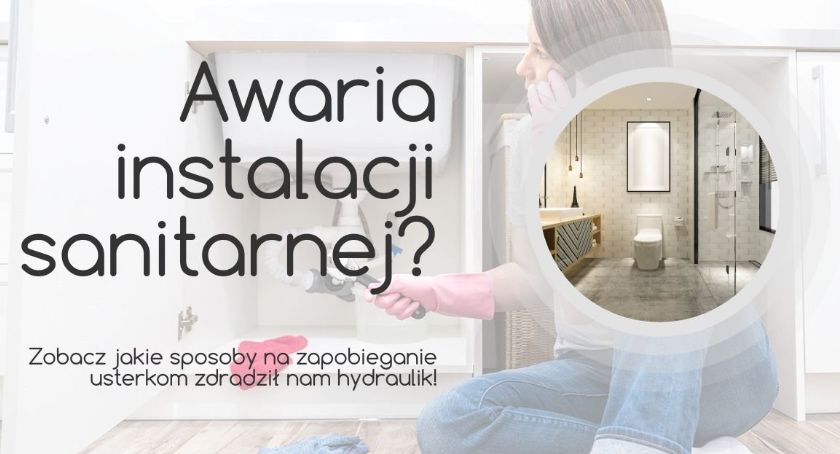 Awaria instalacji sanitarnej
