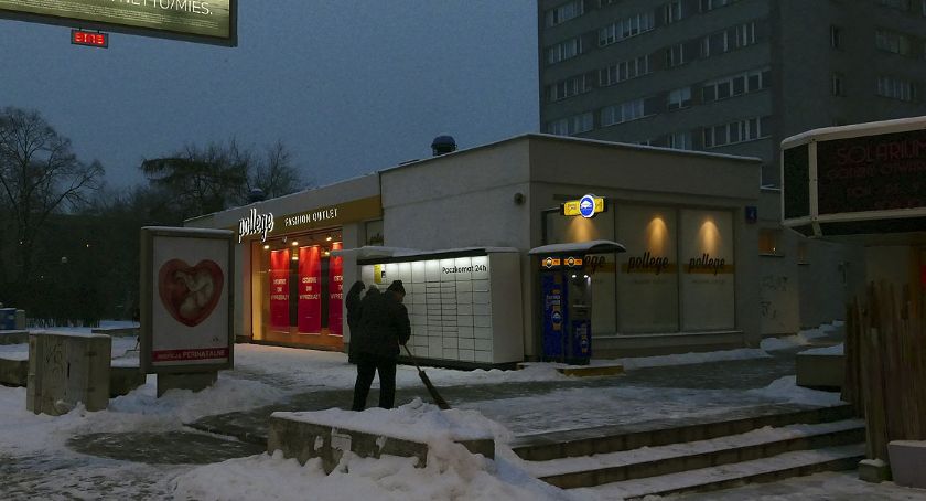 Zima powróciła na Mokotów