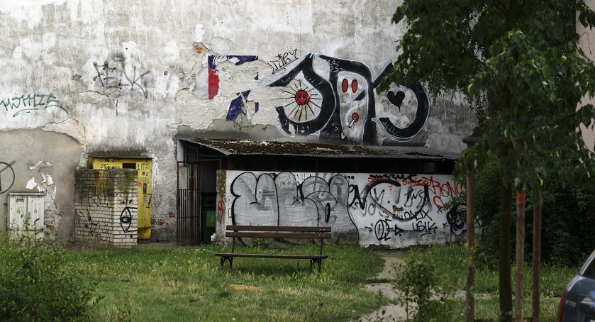 zdjęcie Mokotów i graffiti