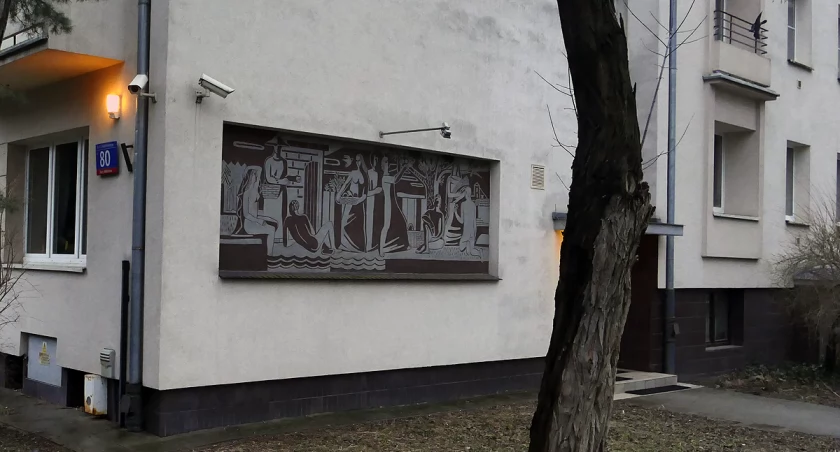 zdjęcie Sgraffito z ulicy Madalińskiego