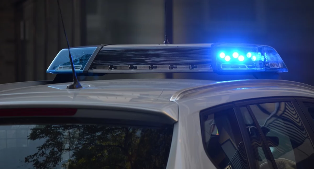 Wypadki, Wstrząsający wypadek Woronicza Wjechał pieszą potem przystanek - zdjęcie, fotografia
