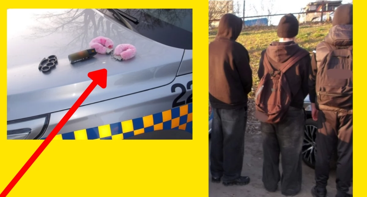 Działania Służb, PLUSZOWE KAJDANKI BYŁY ZAKAZANE BROŃ Mokotowie - zdjęcie, fotografia