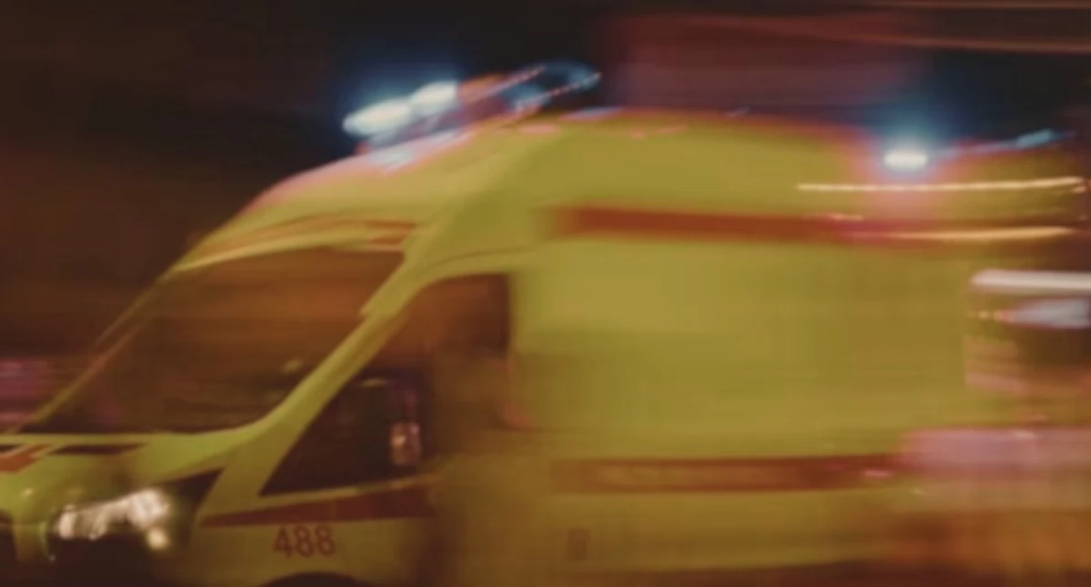Wypadki, PONIEDZIAŁKOWE FIASKO Wypadek motocyklisty Mokotowie - zdjęcie, fotografia