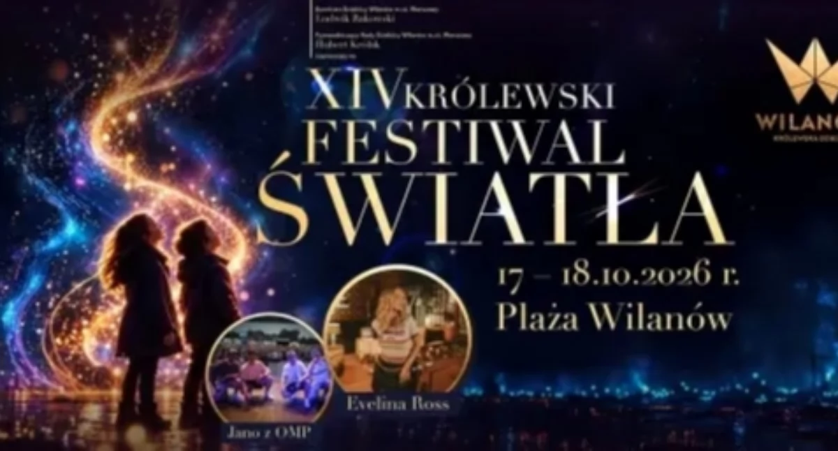Społeczne, Królewski Festiwal Światła Będzie działo Wilanowie! - zdjęcie, fotografia