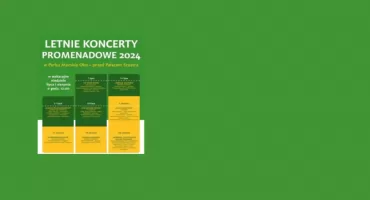 Letnie Koncerty Promenadowe 2024. Przedstawiamy program!