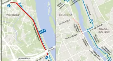 Ciąg dalszy prac na Wisłostradzie. Teraz w kierunku Mokotowa