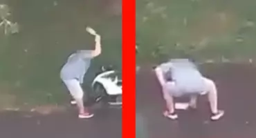 SZALENIEC Z TASAKIEM GRASOWAŁ na Mokotowie!